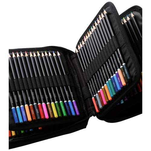 Набор цветных карандашей Pictoria 72 шт в кейсе набор pictoria цветных карандашей artcraft в кейсе 72 шт
