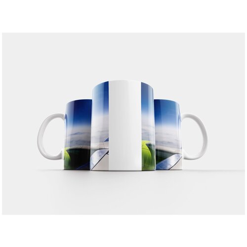 фото Кружка "самолет, небо, облако" 320 мл lotsprints