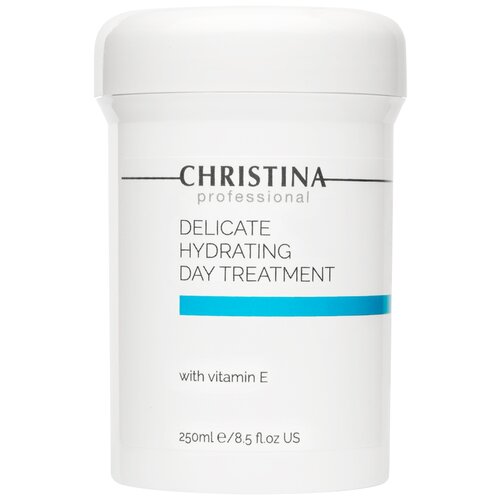 Деликатный увлажняющий дневной крем с витамином Е Christina Delicate Hydrating Day Treatment + Vitamin E, 250 мл