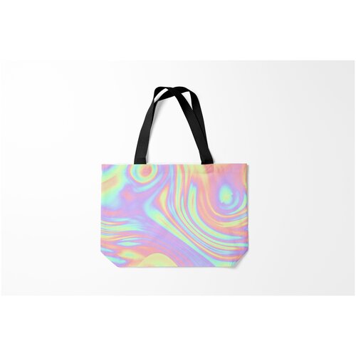 фото Сумка-шоппер / 46х35 см / тренды / vaporwave burnettie