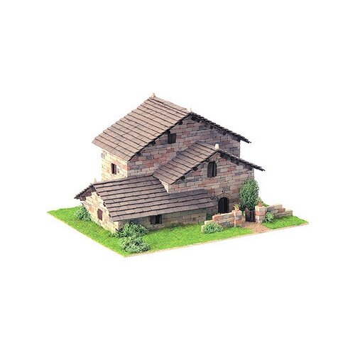 Сборная модель из керамики от Domus Kits (Испания), Загородный дом №3, М.1:60