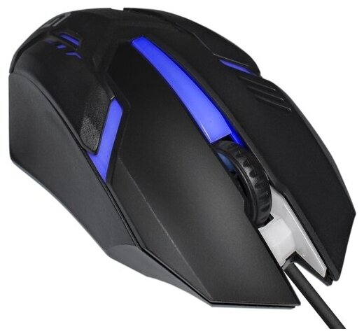 Мышь игровая Exegate GML-17 лазерная 1200dpi 3кнScroll шнур 15м черная