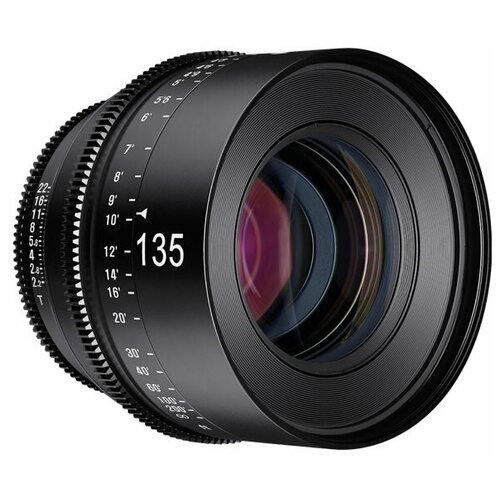 Кинообъектив с алюминиевым корпусом Samyang XEEN 135mm T2.2 FF CINE Lens Canon