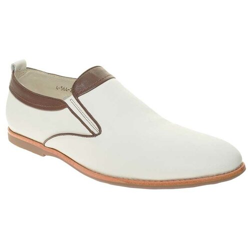 Туфли VV-Vito мужские демисезонные, размер 40, цвет белый, артикул 4-564-2