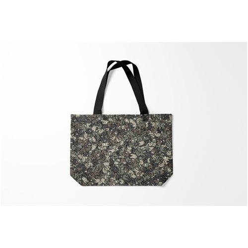 фото Сумка-шоппер / 46х35 см / геймерам / among us камуфляж амонг ас burnettie