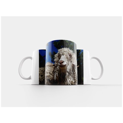 фото Кружка "коза, ангора, шерсть" 320 мл lotsprints