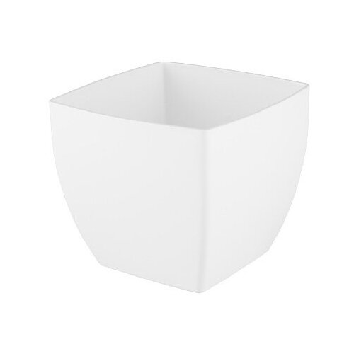 Кашпо Артевази Siena L20 W20 H18 см красное глянцевое