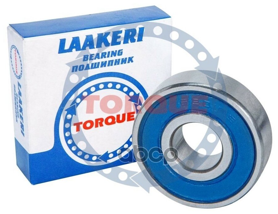 Подшипник 180201 генератора ВАЗ 2101-09 (6201 2 RS) "TORQUE"