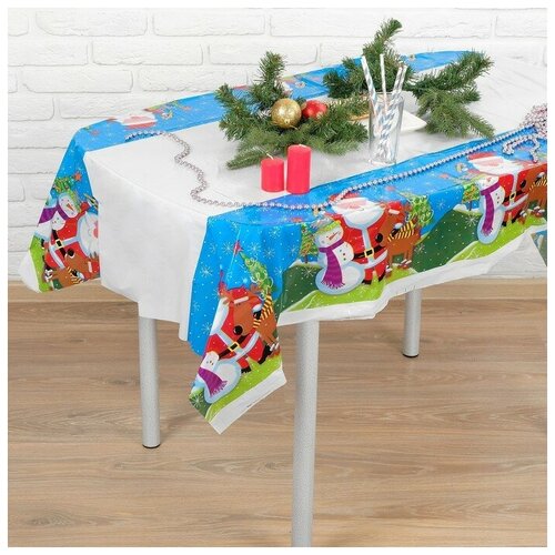 Скатерть Новый год 108х180 см 355₽