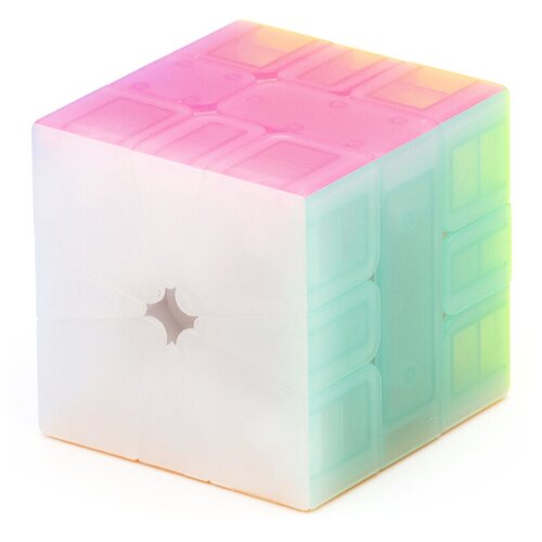 фото Головоломка qiyi mofangge square-1 jelly прозрачный