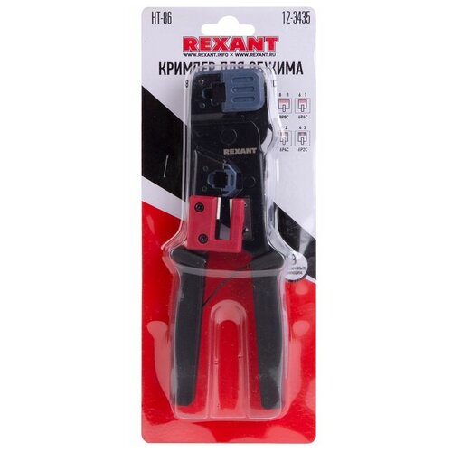 Кримпер для обжима Rexant, F и BNC разъемов RG-174, RG-179, Fiber Optic (ht-301 J) original imported miller fiber optic stripper fo103 s fo103 d 250 fo103 t 250 j three holes fiber stripping pliers