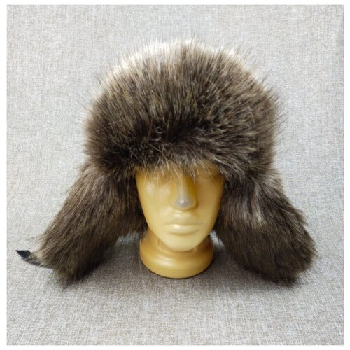 фото Мужская зимняя меховая шапка-ушанка / для мужчин нет бренда