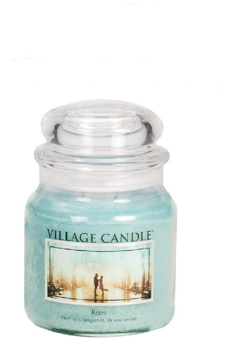 Ароматическая свеча Village Candle "Летний дождь", средняя