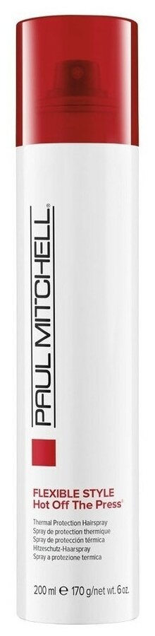 Paul Mitchell Flexible Style Hot Off The Press - Термозащитный спрей-фиксатор 200 мл