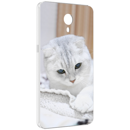 Чехол MyPads кошка чаузи для Meizu M3 Note задняя-панель-накладка-бампер