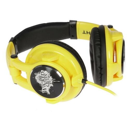 Fisher Audio - Наушники накладные Wicked-Queen-Yellow Galaxy Series полноразмерные, желтые