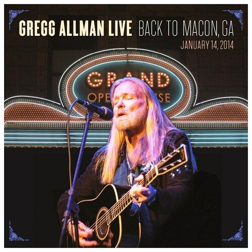 Gregg Allman: Gregg Allman Live: Back To Macon, GA, 14.1.2014