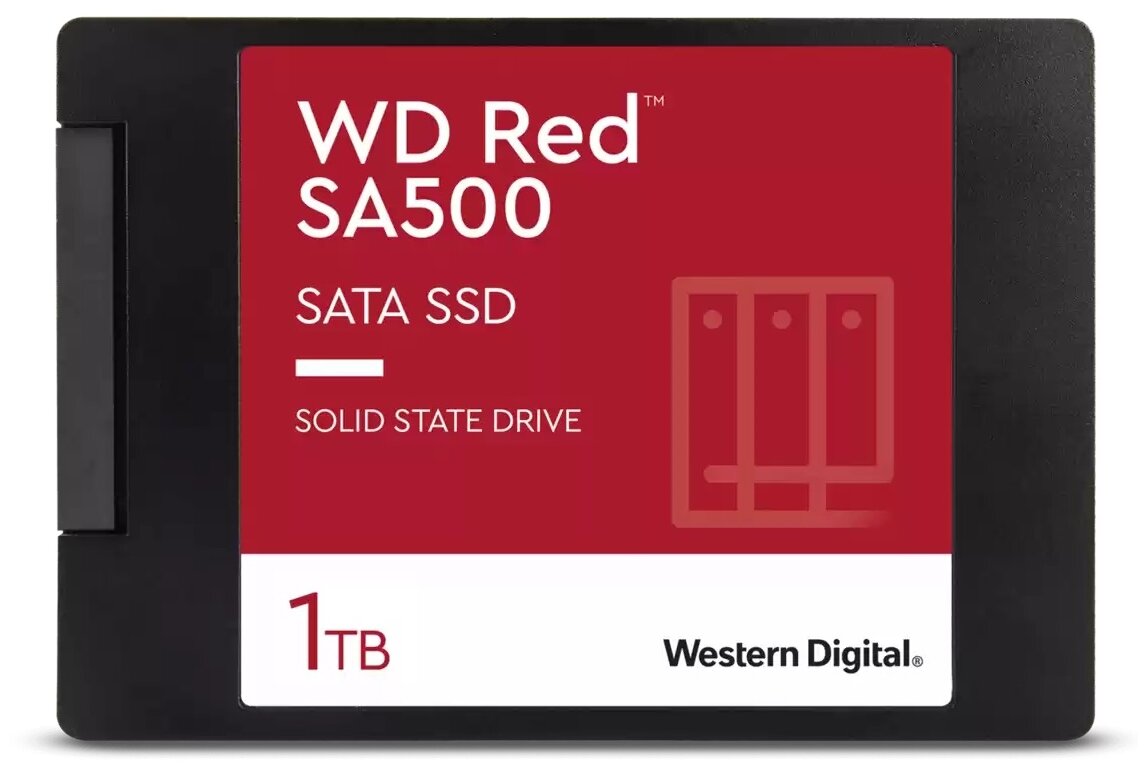 Твердотельный накопитель Western Digital WD Red 1 ТБ SATA WDS100T1R0A