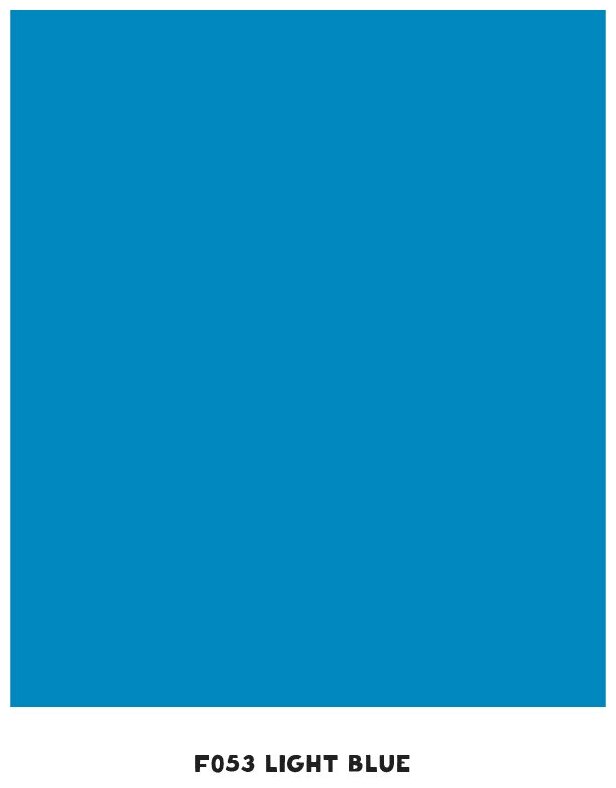 Самоклейка матовая Оракал 641M 053 light blue (светло синий) 1х0,5 м