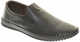 Тофа TOFA туфли мужские летние, размер 43, цвет черный, артикул 119443-5