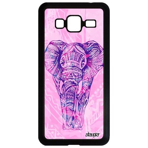 фото Необычный чехол на телефон // samsung galaxy j3 2016 // "слон" elephant мудрый, utaupia, розовый