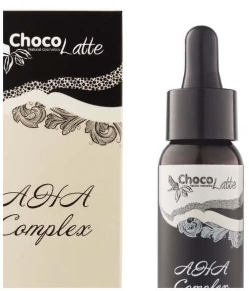 CHOCOLATTE, Сыворотка (oil-free) для лица AHA COMPLEX обновляющая с AHA-кислотами, 30мл