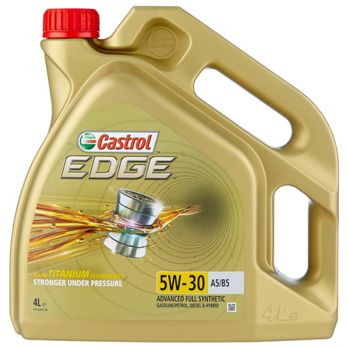 фото Синтетическое моторное масло castrol edge 5w-30 a5/b5 api sn 4л