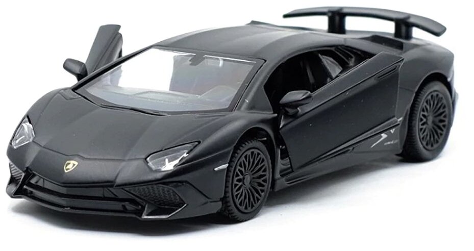 Автомодель Uni-Fortune Lamborgini Aventador LP 750-4 SV, черный (554990M) - фото №2
