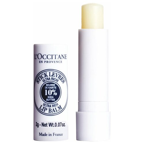 L'Occitane Natural Shea Ultra Rich Lip Balm бальзам стик для губ l occitane natural shea ultra rich lip balm