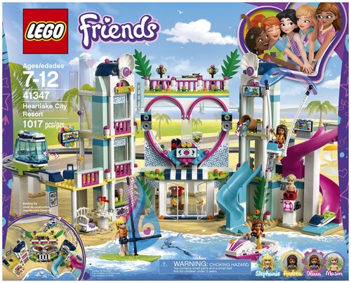 LEGO Friends 41347 Курорт Хартлейк-Сити, 1017 дет.