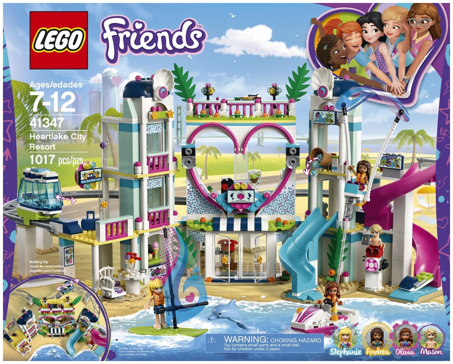 LEGO Friends 41347 Курорт Хартлейк-Сити