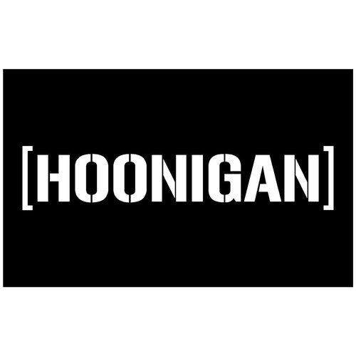 Наклейка на автомобиль Hoonigan 19 см, Стикеры самоклеящиеся