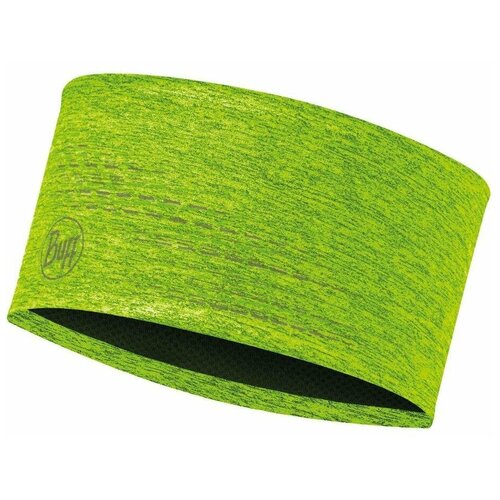 фото Повязка buff headband dryflx r-light grey размер one size, yellow fluor