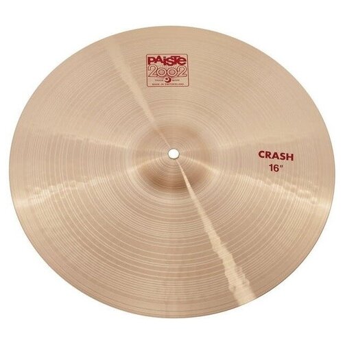 фото Тарелка для ударной установки paiste 16" 2002 crash