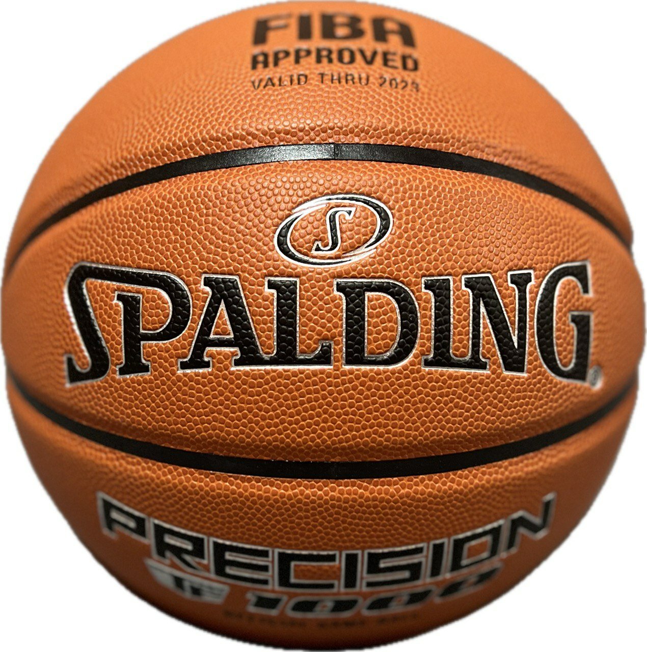 Баскетбольный мяч Spalding FIBА РRЕСISIОN TF-1000 OFFICIAL GAME BALL. Размер 7. Indoor