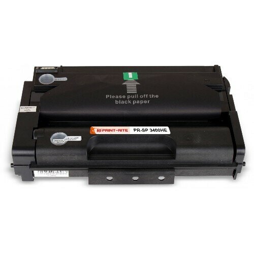 Картридж лазерный Print-Rite TFR449BPU1J PR-SP3400HE SP 3400HE черный (5000стр.) для Ricoh Aficio SP 3400/3410/3410dn; SP 3510/3510dn