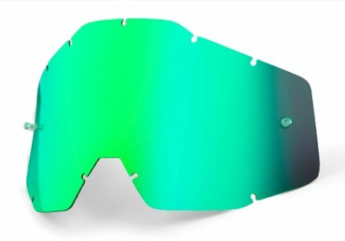 Линза подростковая 100% Accuri/Strata JR Anti-Fog Green Mirror 51003-005-02