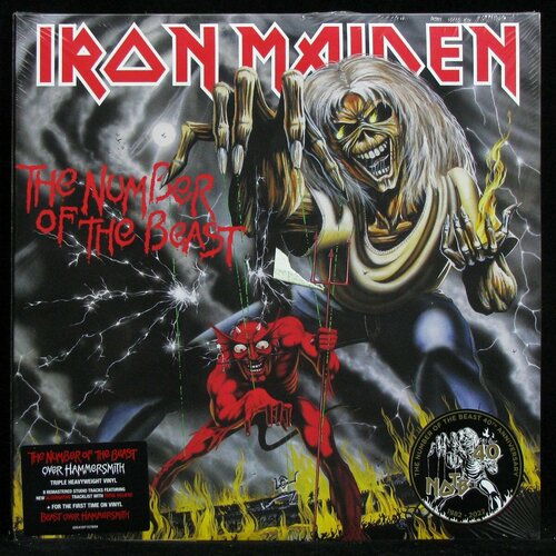 Виниловая пластинка Parlophone Iron Maiden – The Number Of The Beast (3LP) виниловая пластинка iron maiden the number of the beast