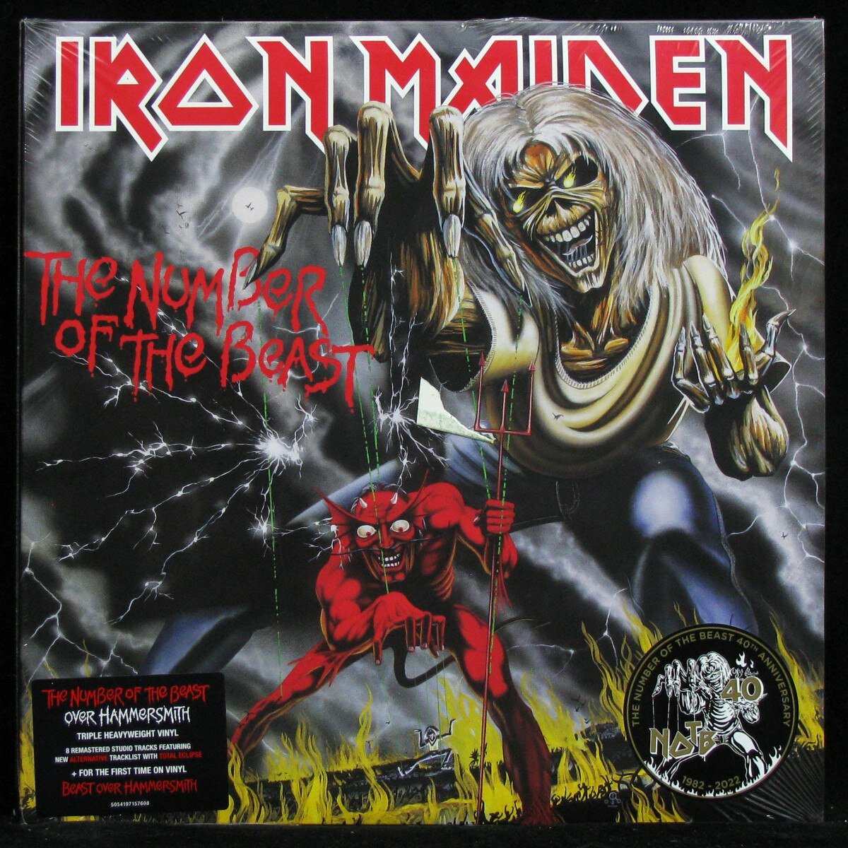 Виниловая пластинка Parlophone Iron Maiden – The Number Of The Beast (3LP)