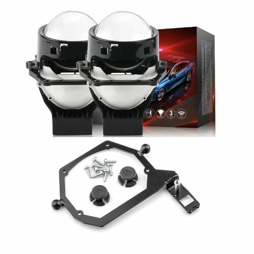 Комплект Bi-Led линз на Audi TT 8J 2006-2014 без AFS фары Бош автокорректор 10000₽