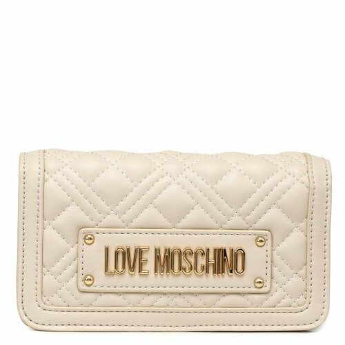 Сумка клатч LOVE MOSCHINO, бежевый