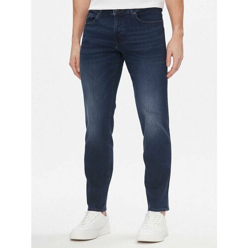 Джинсы BOSS, размер 36/34 [JEANS], синий джинсы boss размер 36 34 [jeans] черный