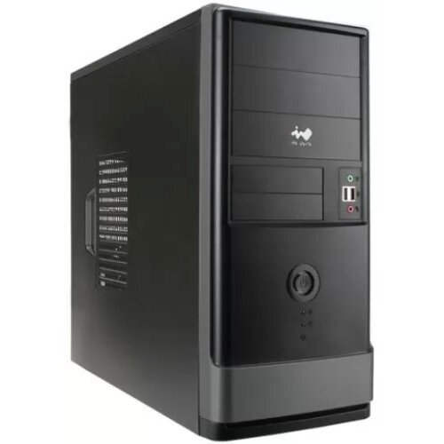 Inwin Корпус EAR-002 Black-Graphite Mid Tower ATX Micro-ATX без БП Steel SPCC 6151358