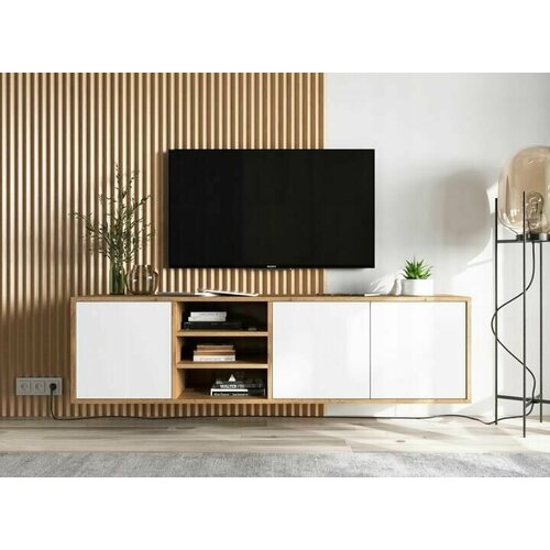 Тумба под телевизор подвесная TU-003-1413