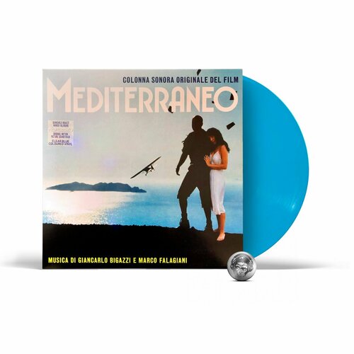 OST - Mediterraneo (Giancarlo Bigazzi) (coloured) (LP) 2020 Clear Blue, Limited Виниловая пластинка
