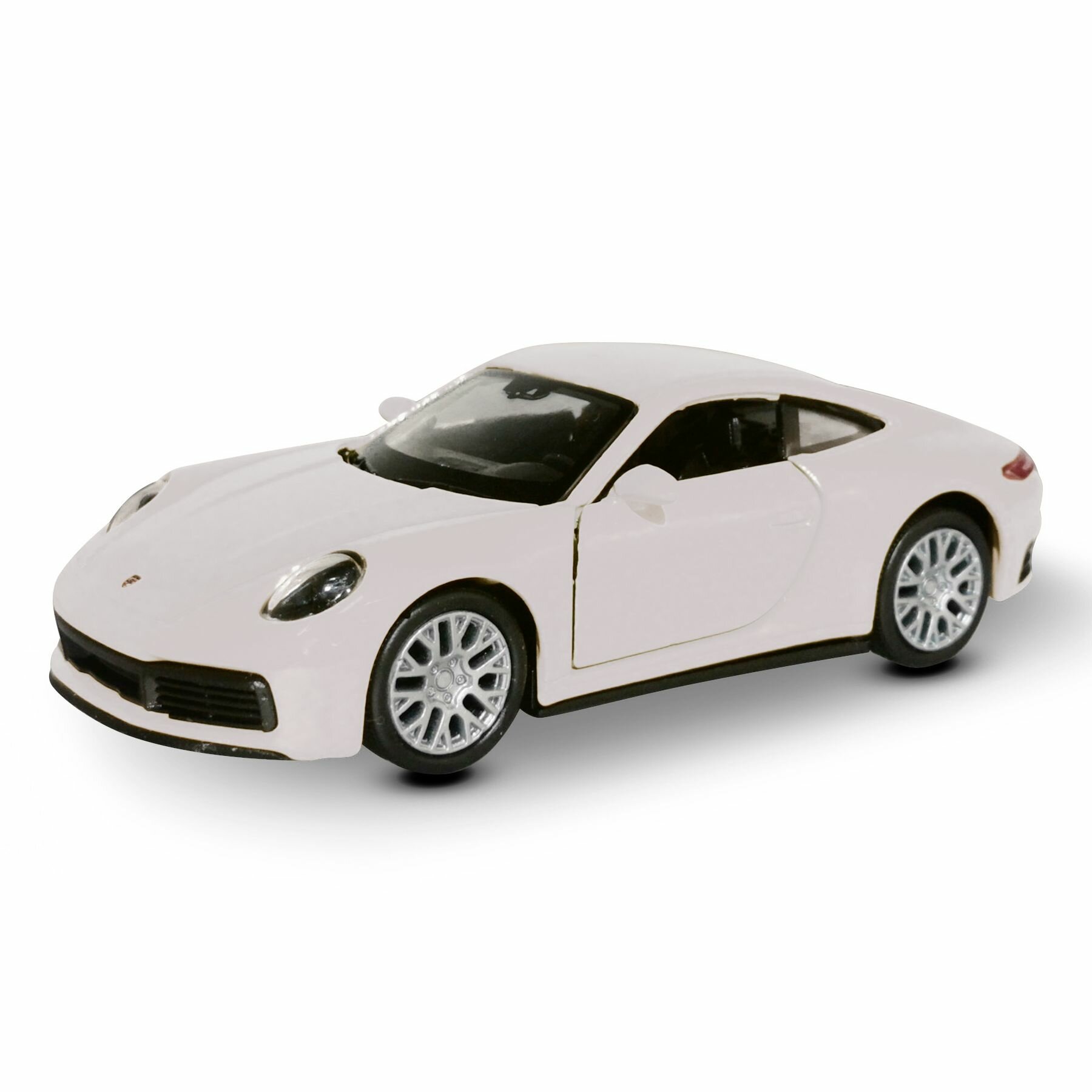 Машинка WELLY PORSCHE 911 CARRERA 4S Белый / модель машины 1:38 с пружинным механизмом