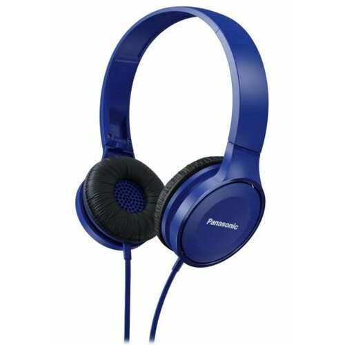 Накладные наушники Panasonic RP-HF100E-A синий 485200₽