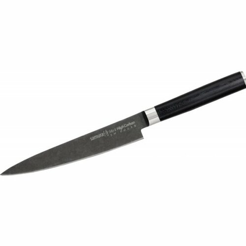 Нож кухонный универсальный Samura Mo-V Stonewash, 15 см