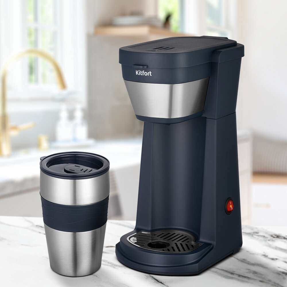 Кофеварка КТ-7301 — фото 1