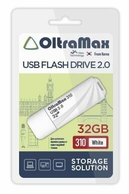 USB флэш-накопитель (OLTRAMAX OM-32GB-310-White)